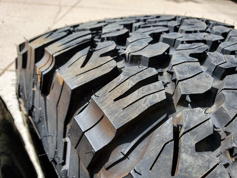 2008 Jeep JKU with Hankook DynaPro MT2 tires