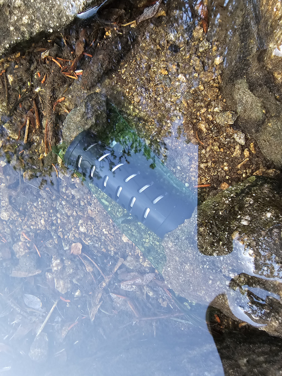 Plastic shield for filter