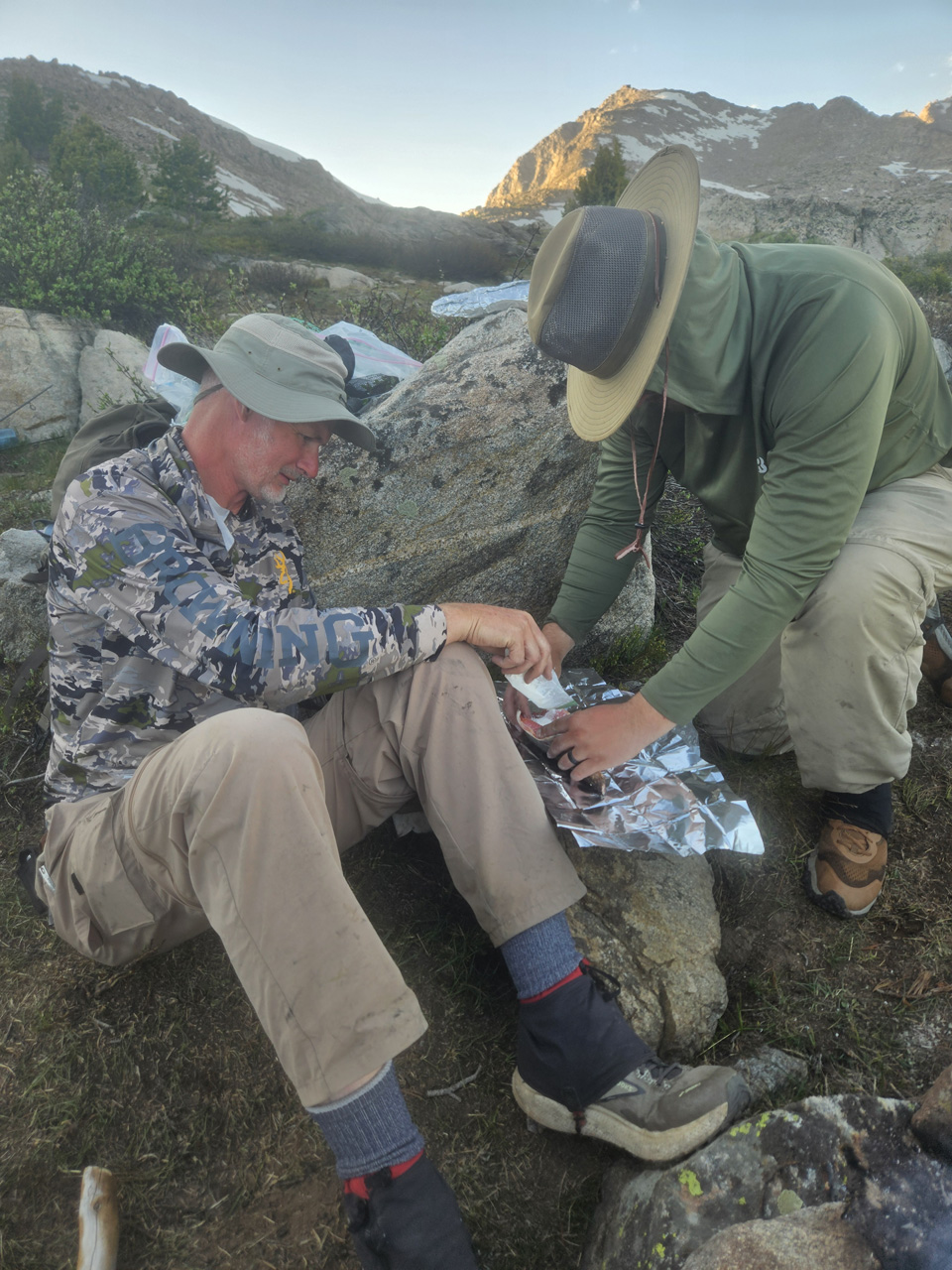 Dallen with a Lake trout