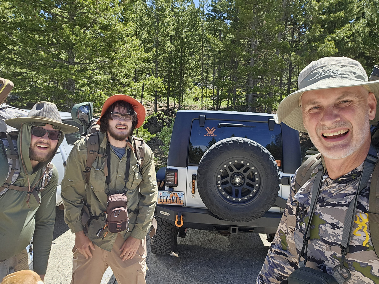 At the trailhead